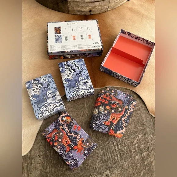 Brand NIB Liberty London Maxine Playing Card Set - Picture 7 of 12